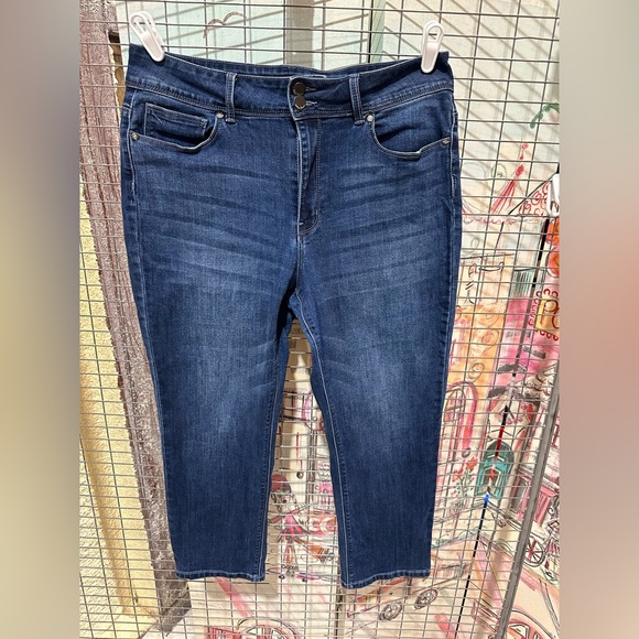 Indigo Poppy women’s size 12P capris - Picture 1 of 9